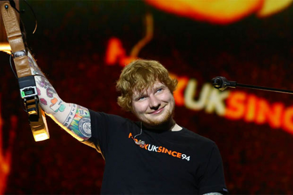 Ed Sheeran embala fãs a Pedreira Paulo Leminski, em Curitiba - Bem Parana