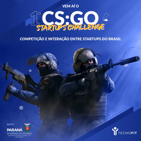 Principais Startups do Brasil se unem para campeonato de Counter Strike, o  famoso jogo de tiro online