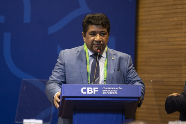 O presidente da CBF, Ednaldo
