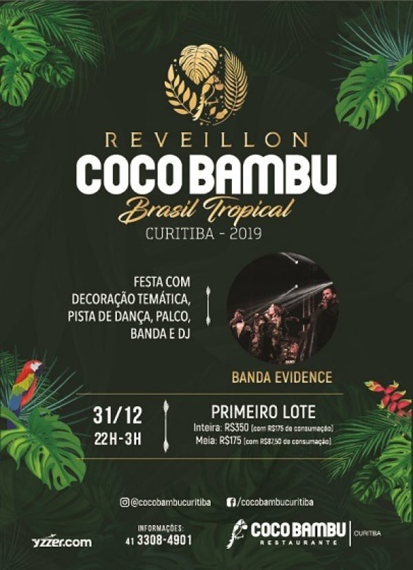 Encomendas final de ano no Coco Bambu ES