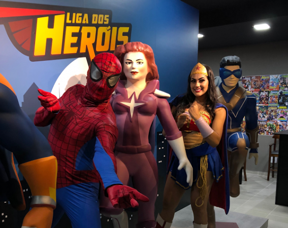 Liga dos Heróis Rodízio de Pizza em Curitiba - Liga dos Herois