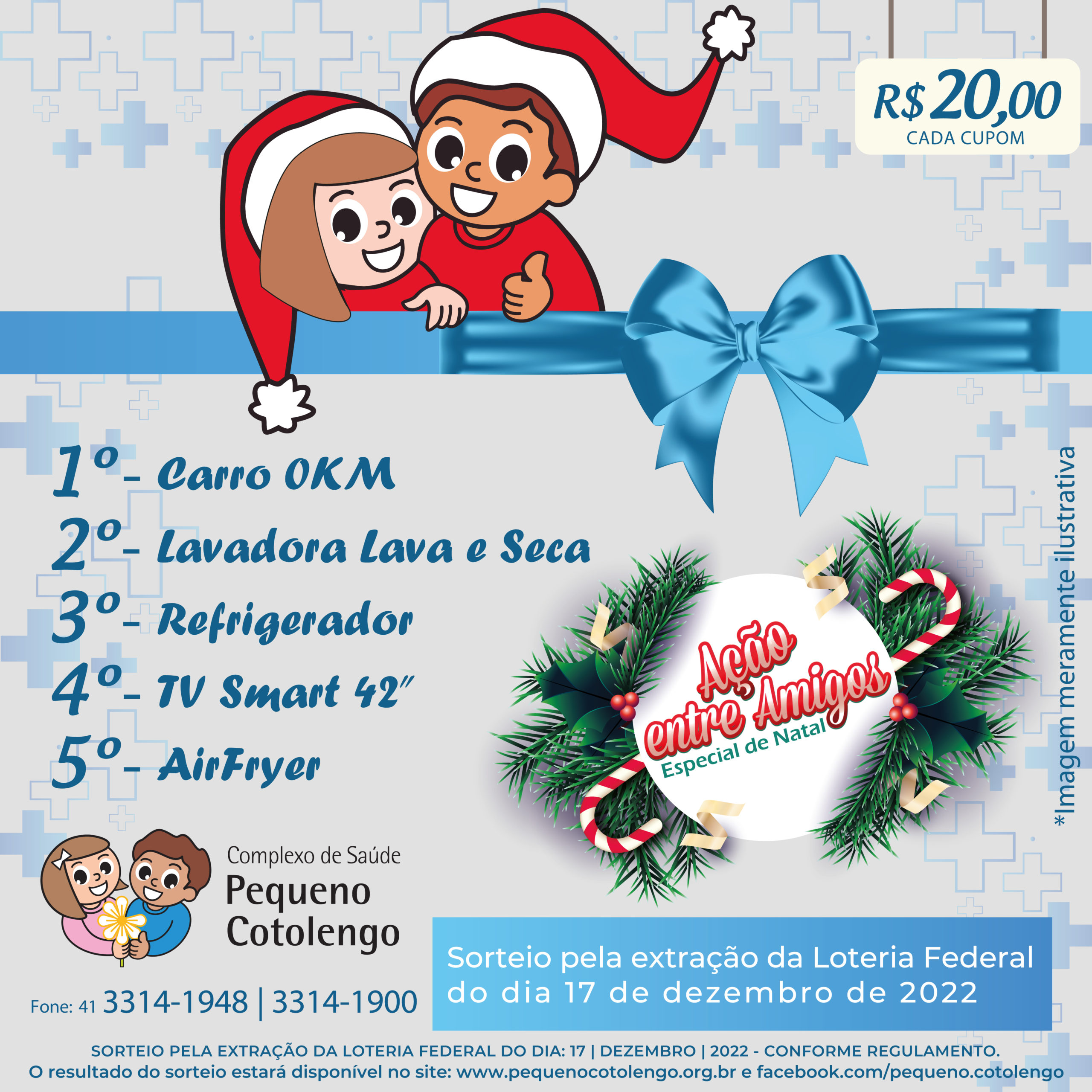 Complexo de Saúde Pequeno Cotolengo sorteia carro em Ação entre Amigos Especial Natal Bem Paraná Complexo de Saúde Pequeno Cotolengo sorteia carro em Ação entre Amigos Especial Natal Bem Paraná