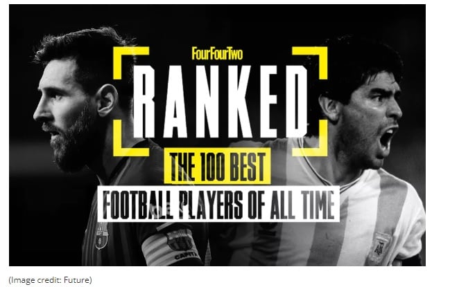 Pelé fora do pódio: revista divulga ranking polêmico dos 100 melhores  jogadores da história – LANCE!