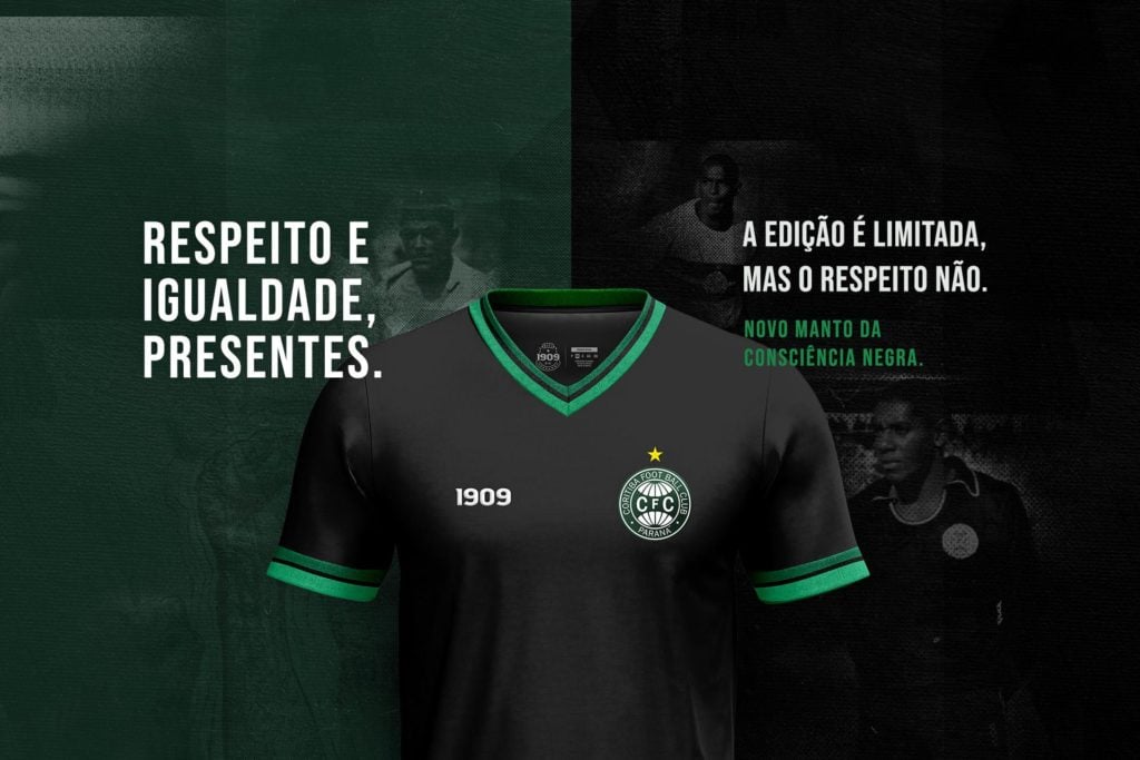 Coritiba lança camisa da Consciência Negra - Bem Paraná