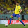 O volante Casemiro pela seleção brasileira