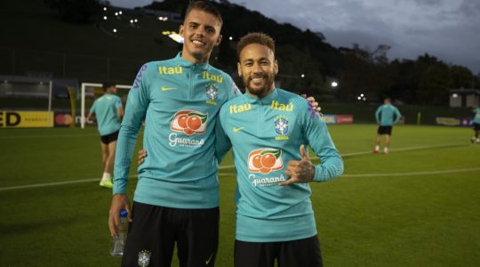 Luan Patrick e Neymar