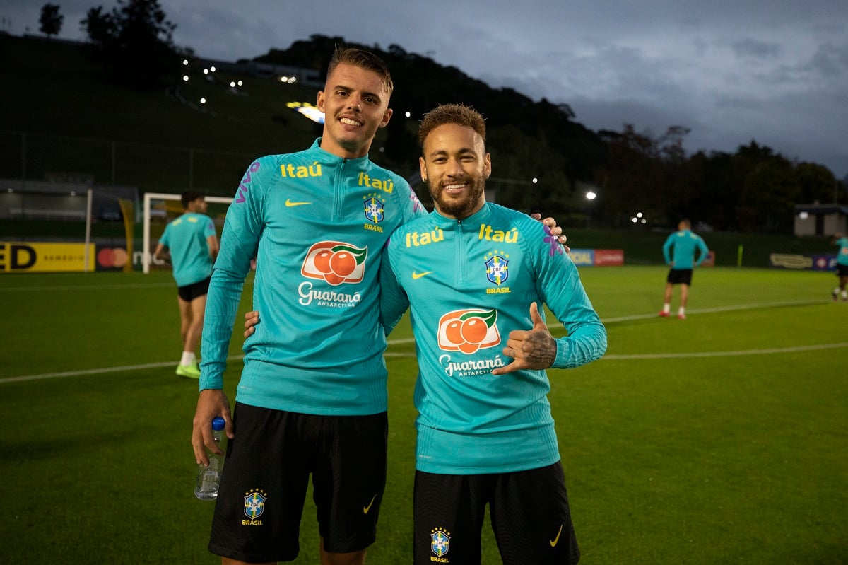 Luan Patrick e Neymar