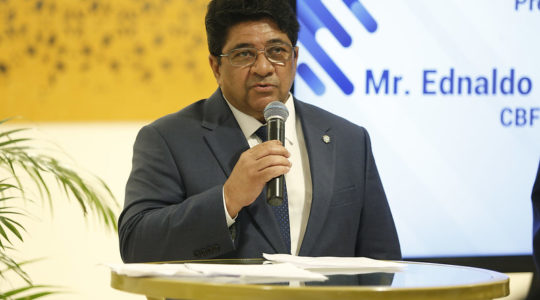 O presidente da CBF, Ednaldo Rodrigues Gomes