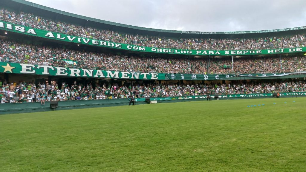 Torcida do Coritiba no Couto Pereira