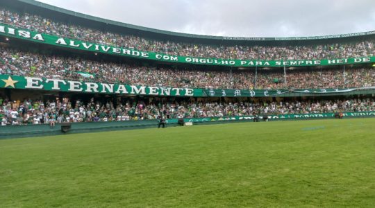 Torcida do Coritiba no Couto Pereira