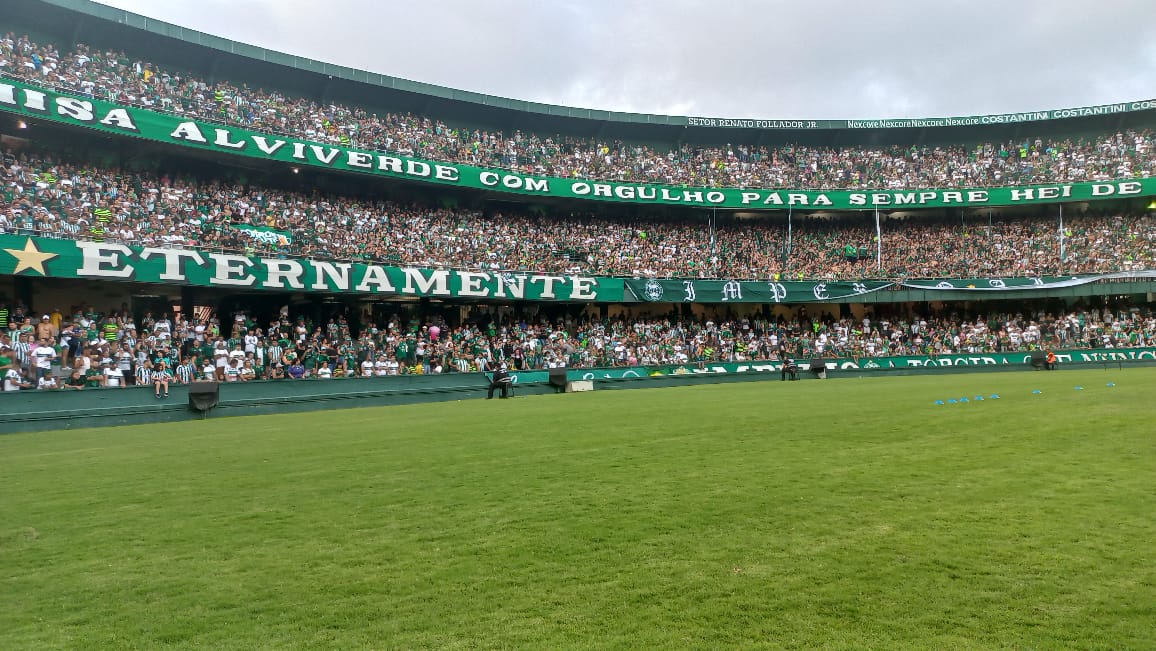 Torcida do Coritiba no Couto Pereira