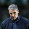 O técnico Vojvoda, em Coritiba x Fortaleza