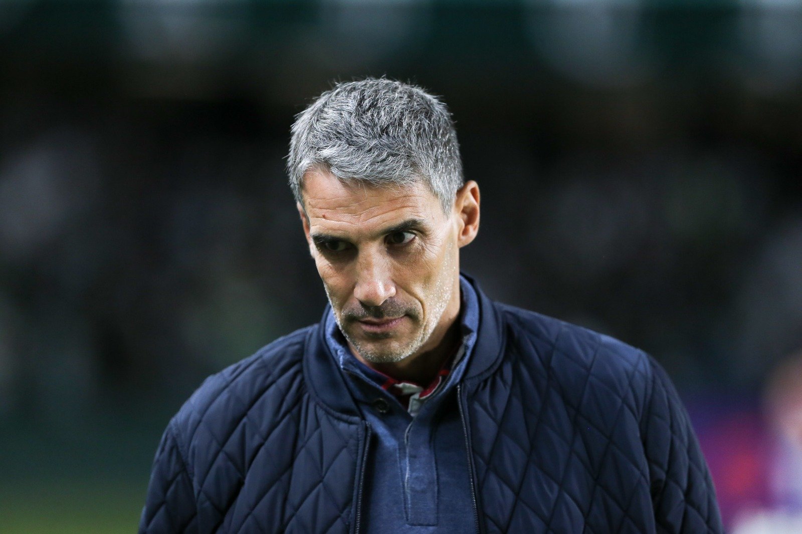 O técnico Vojvoda, em Coritiba x Fortaleza