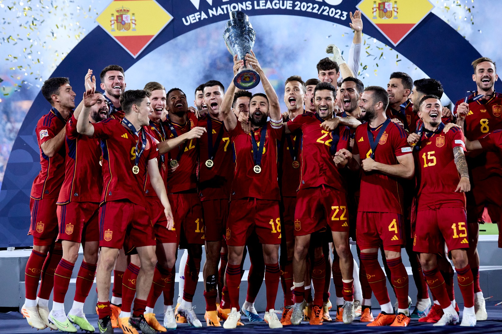 Croácia e Espanha protagonizam a final da Liga das Nações da Uefa