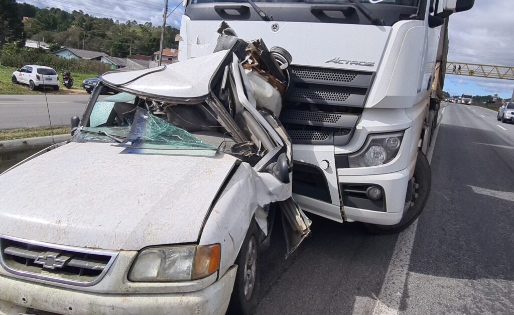 Acidente com morte aconteceu no km 66 da BR-277