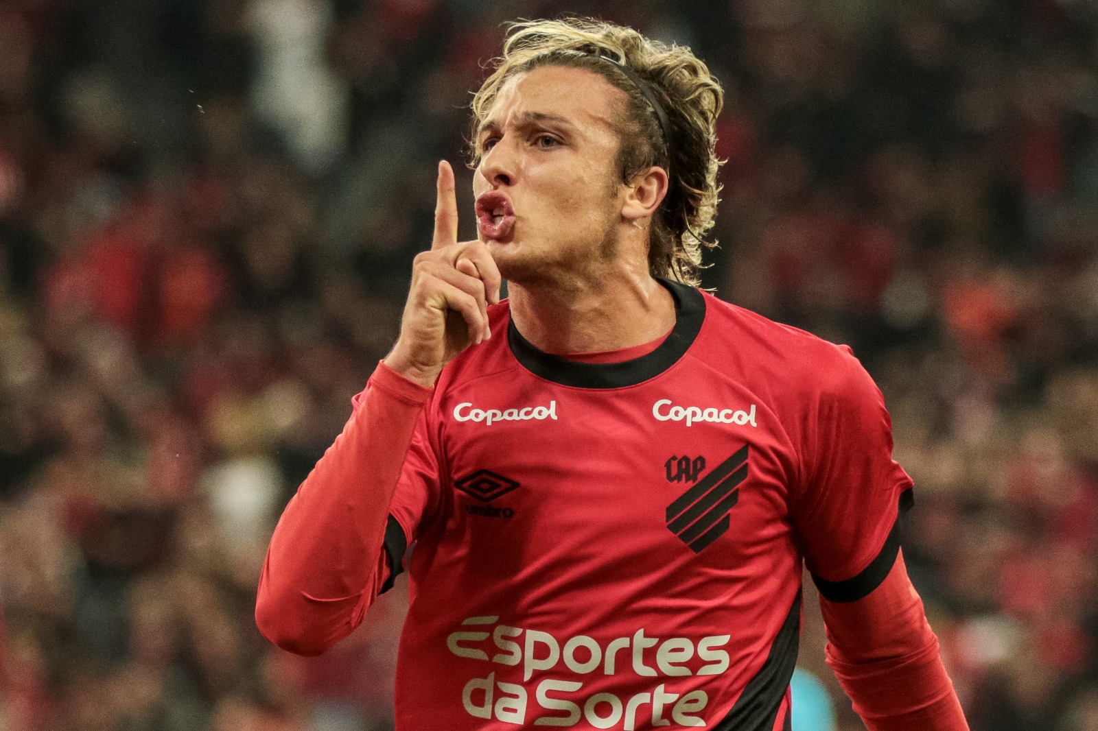 O uruguaio Canobbio, do Athletico Paranaense