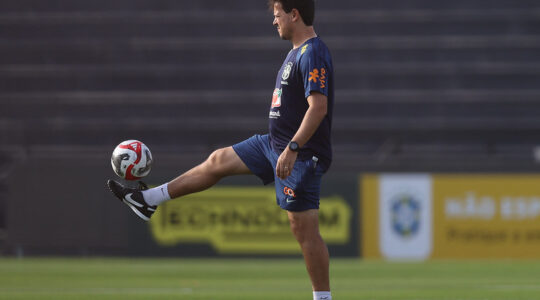 O técnico Fernando Diniz