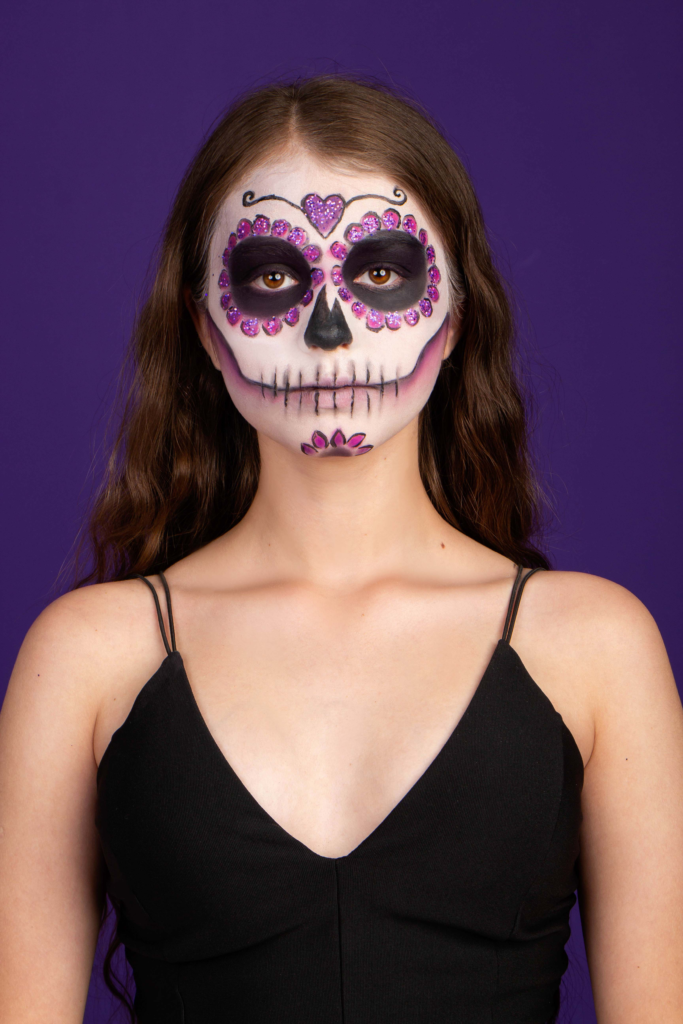 Maquiagem de Halloween Simples - passo a passo fácil 