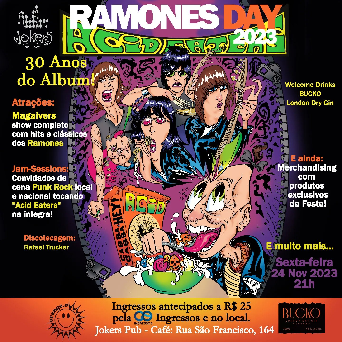 Cartaz Ramones Day
