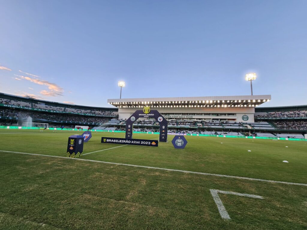 O estádio Couto Pereira, do Coritiba