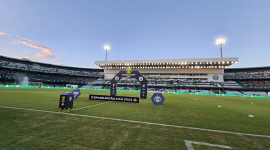 O estádio Couto Pereira, do Coritiba