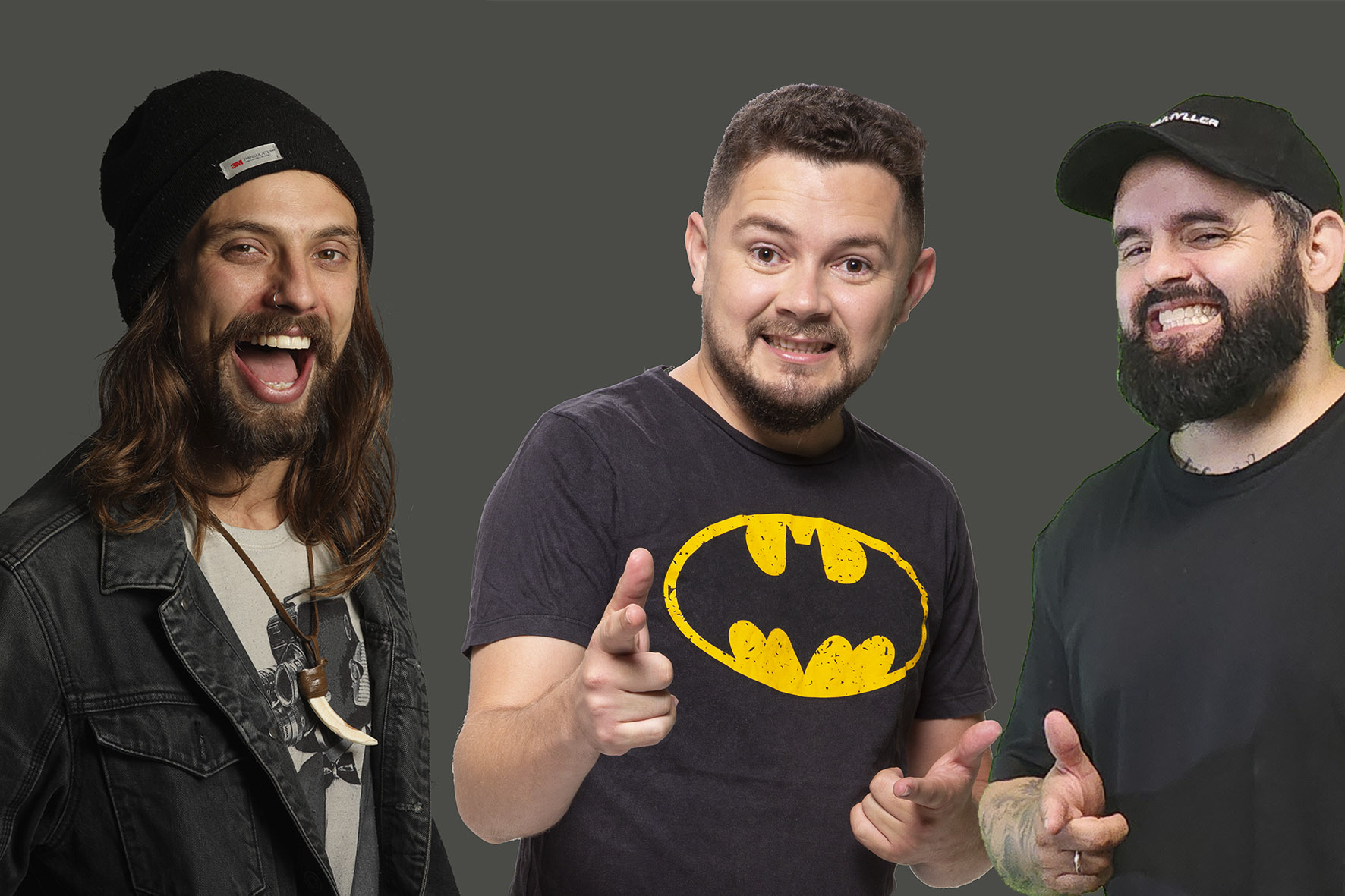 Edu, Erinaldo e Semmer – divulgacao
