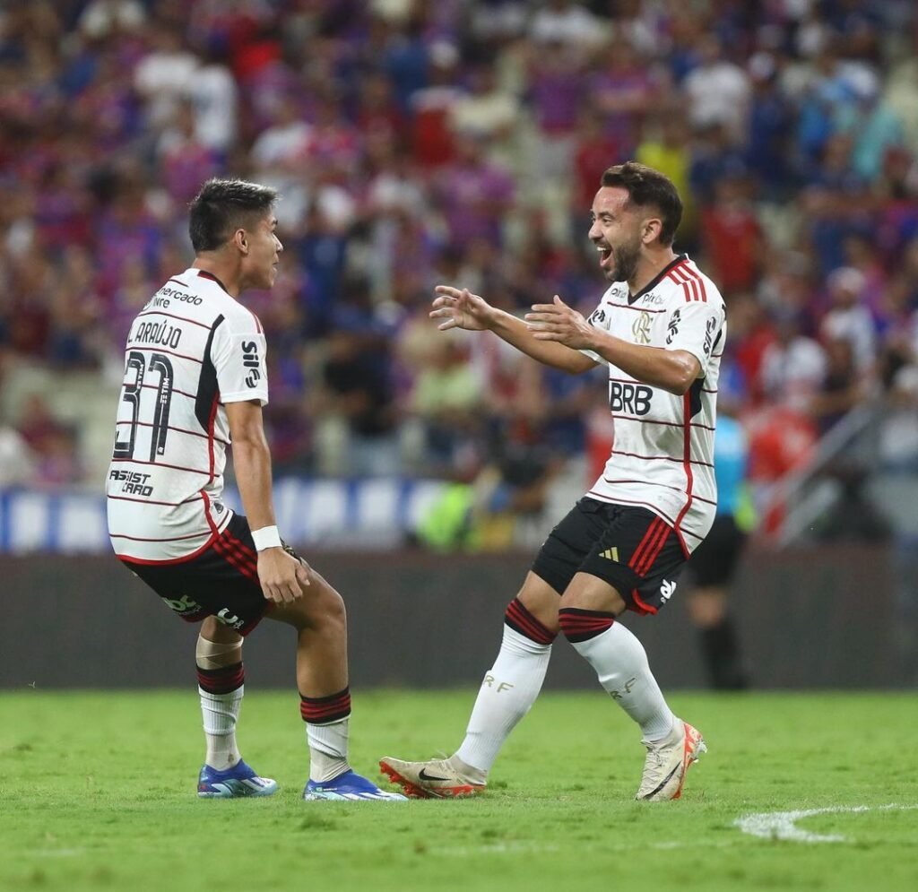Luis Araujo e Everton Ribeiro
