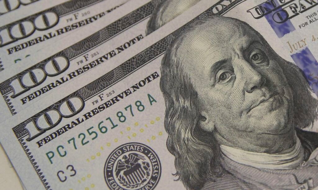 Notas de Dolar para arquivo