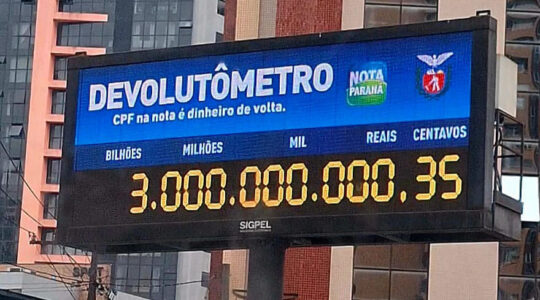 Nota Paraná alcança a marca de R$ 3 bilhões devolvidos aos contribuintes