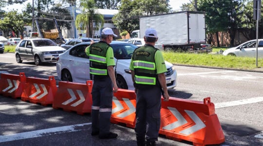 alteração de transito curitiba