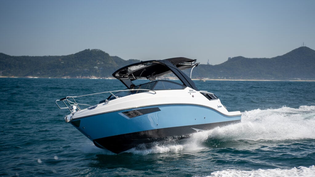 focker 300 boat show foz