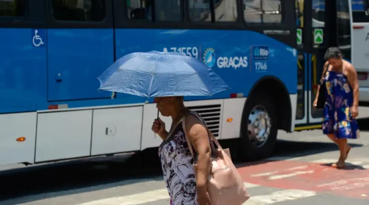 muito calor no rio