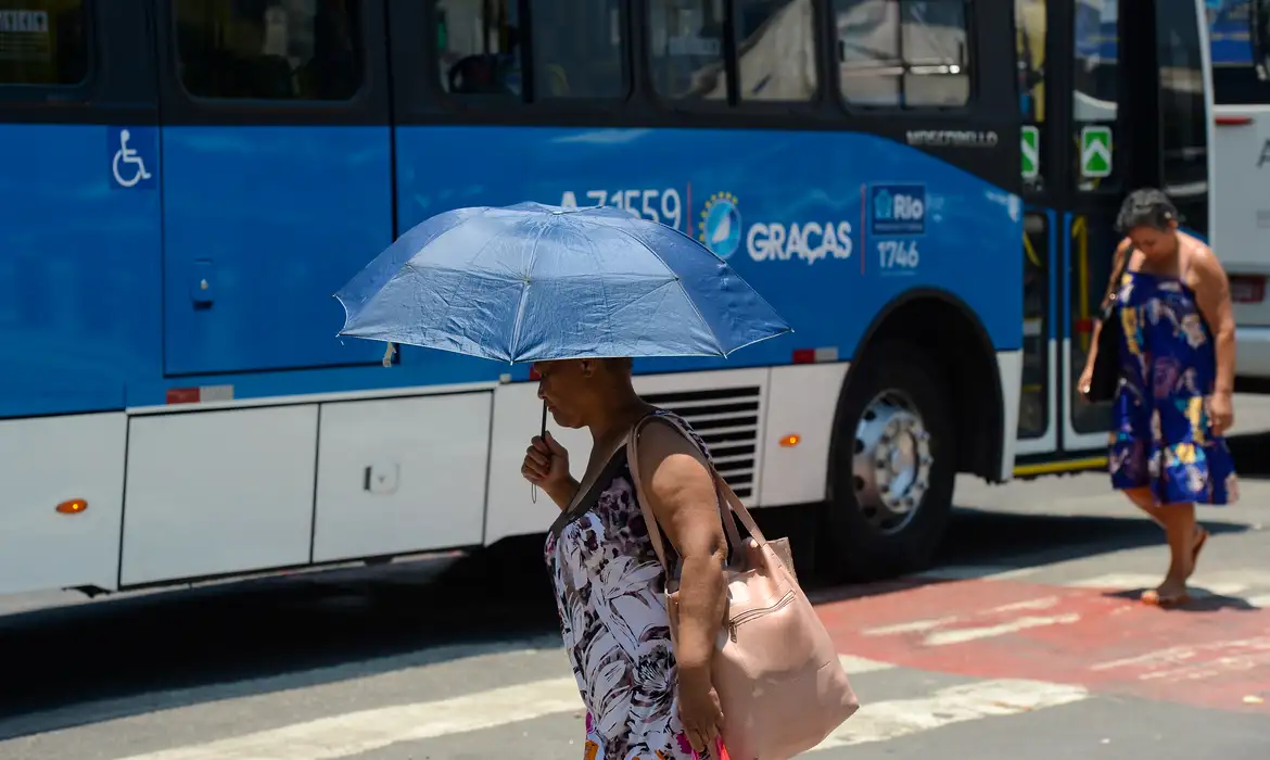 muito calor no rio