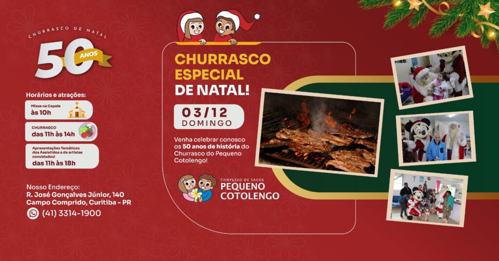pequeno cotolengo festa de natal