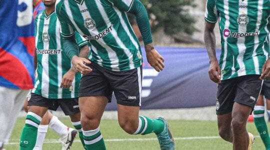 O centroavante Éberth, do Coritiba