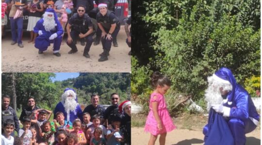 Papai Noel da Guarda Municipal de Campo Largo