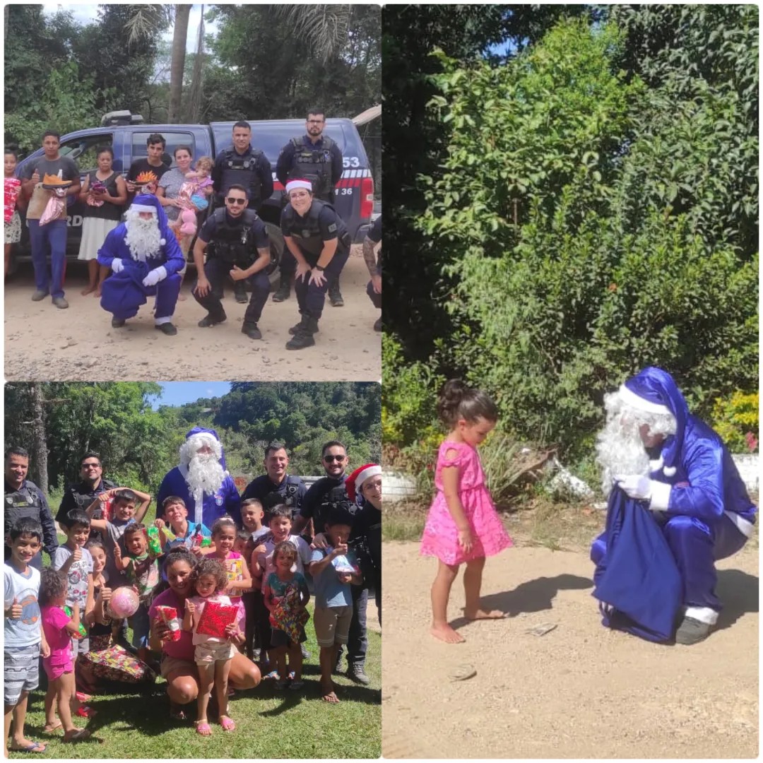 Papai Noel da Guarda Municipal de Campo Largo