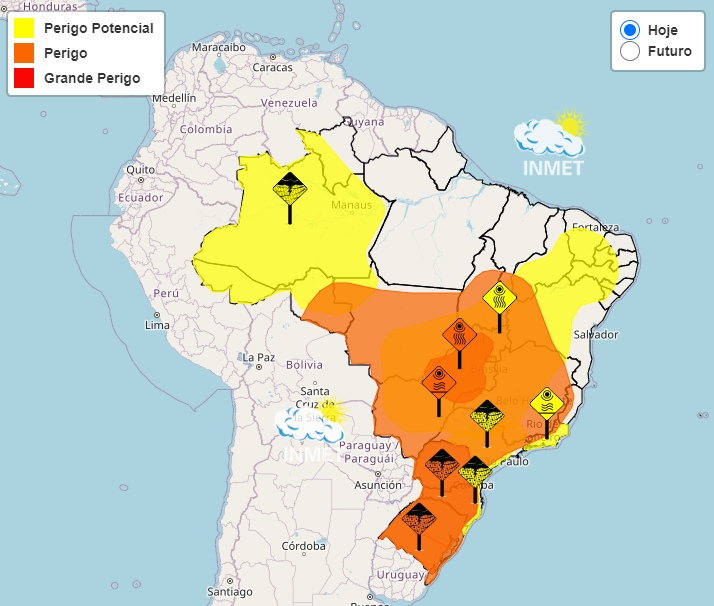 alerta laranja