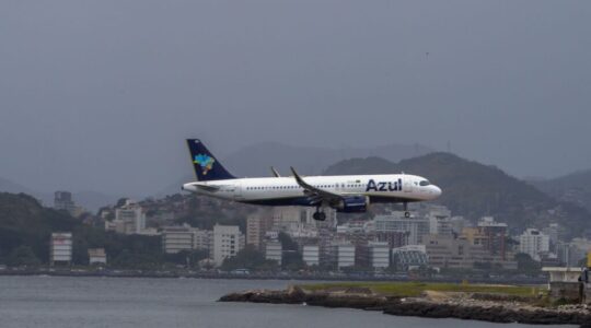 Avião, aviação, Azul, Aeroporto Santos Dumont