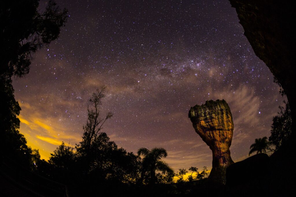 caminhada noturna vila velha