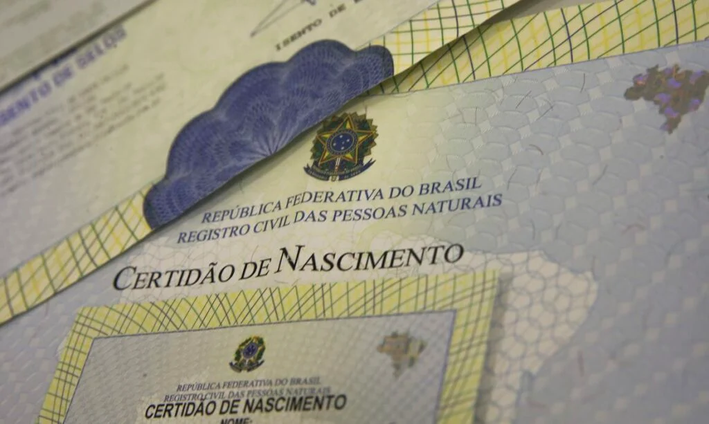 certidao de nascimento nomes
