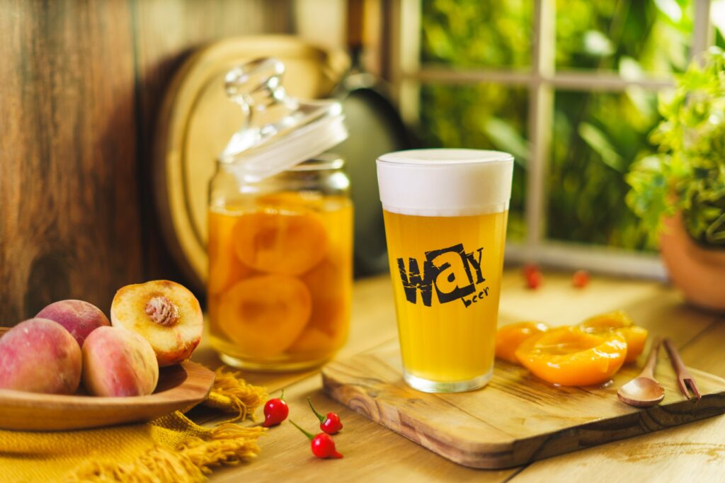 cerveja de pessego