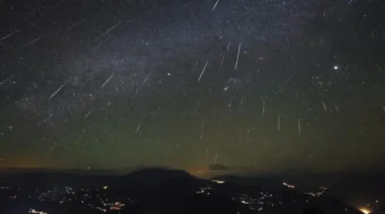 chuva de meteoros geminideas