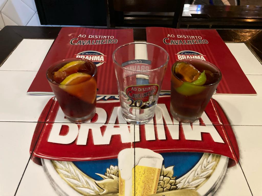 desafio rabo de galo e negroni
