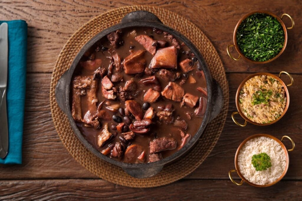 feijoada e sake