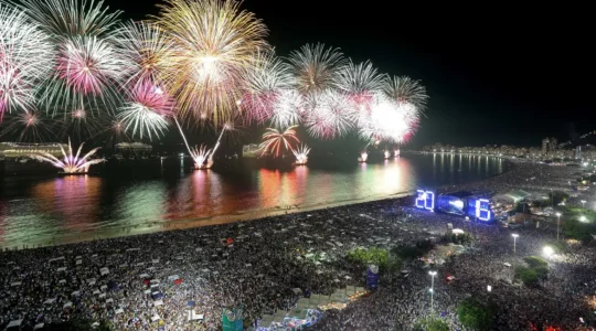 fogos copacabana