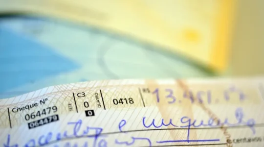 cheque