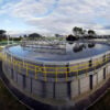 Estação de Tratamento de Esgoto Belém, em Curitiba. ETE é a maior da Sanepar no PR