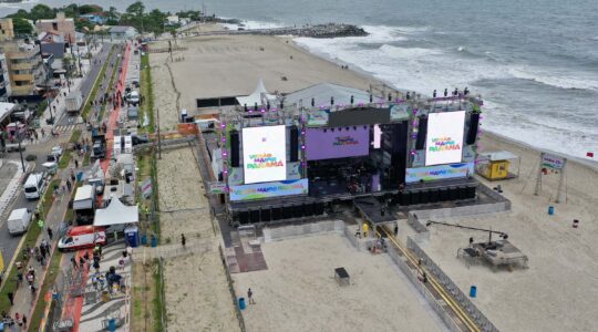 Palco show verão