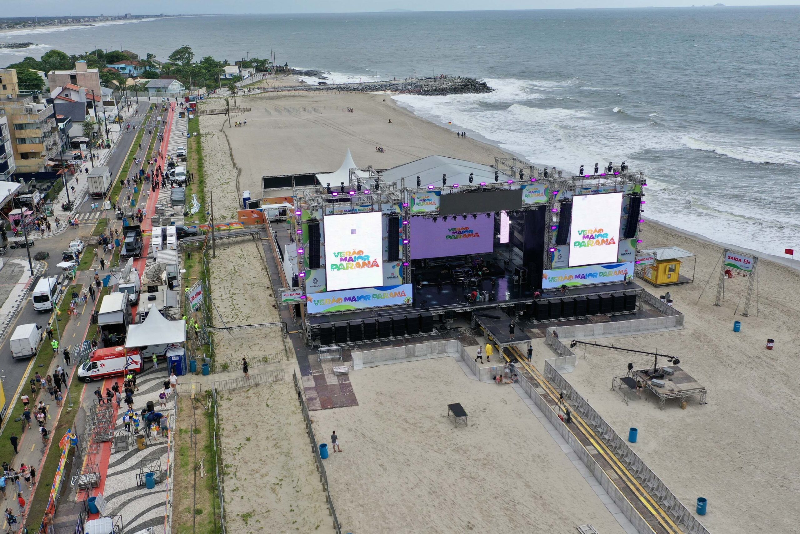 Palco show verão